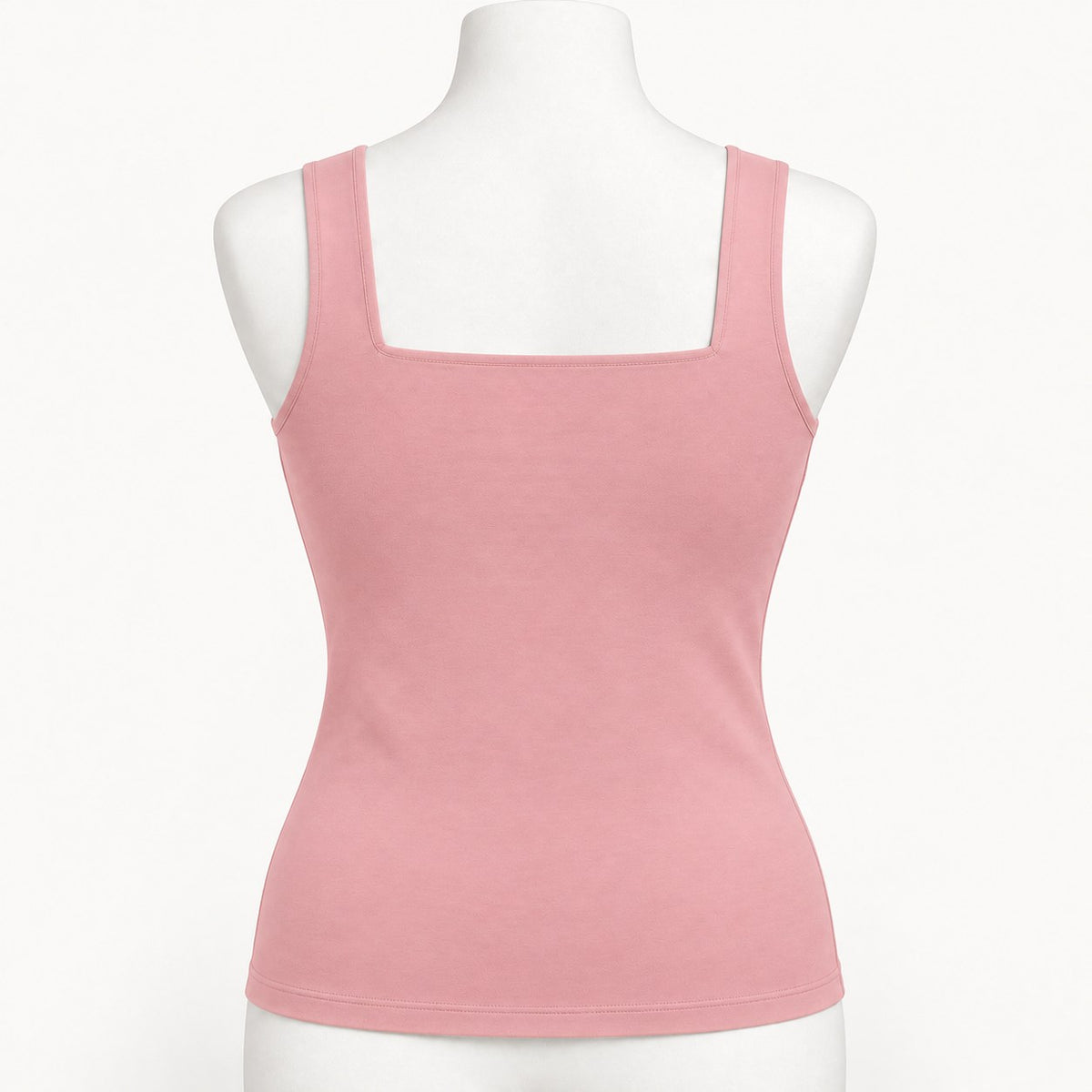 Blush Pink Bra-Free Tank, back