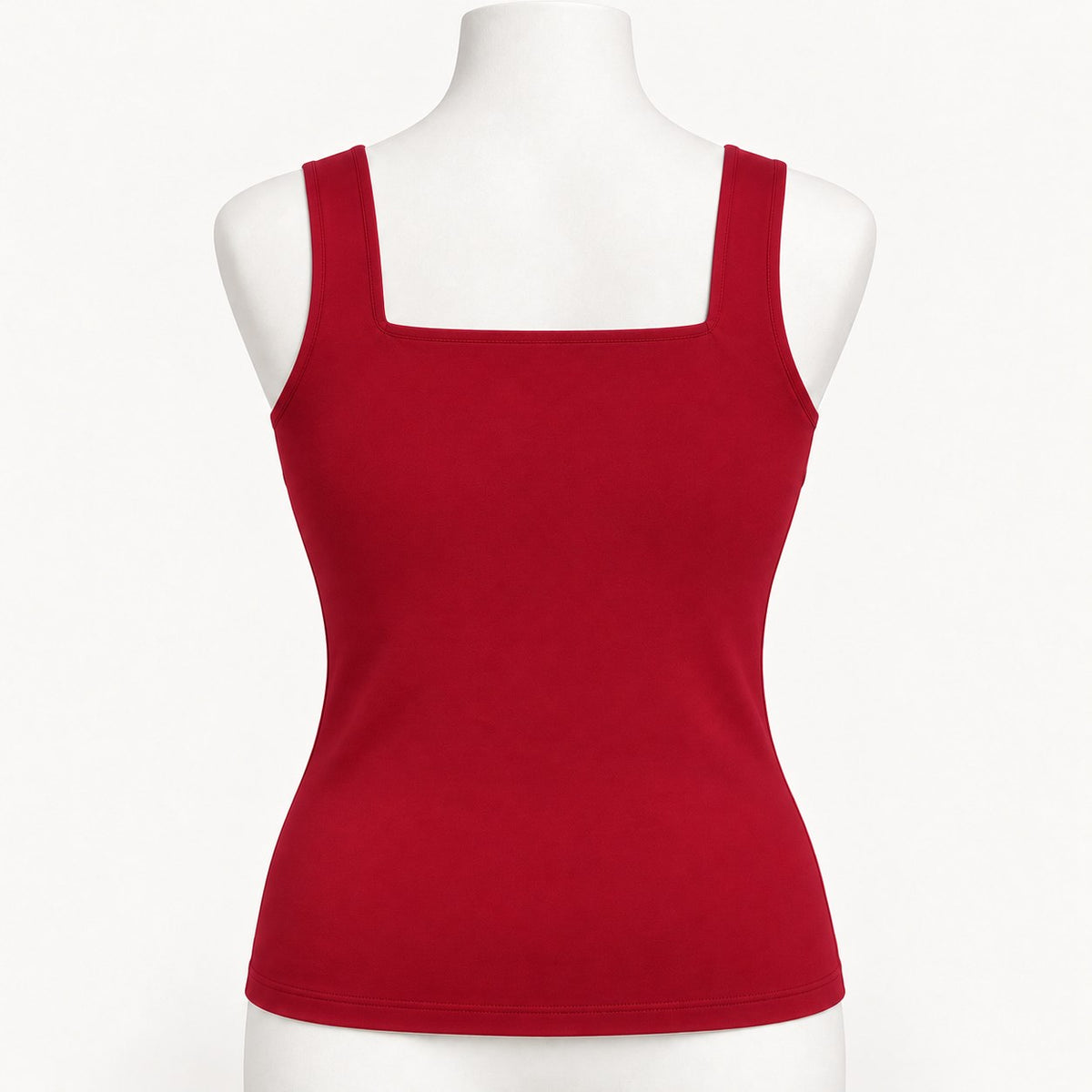 Red Wine Bra-Free Tank, back