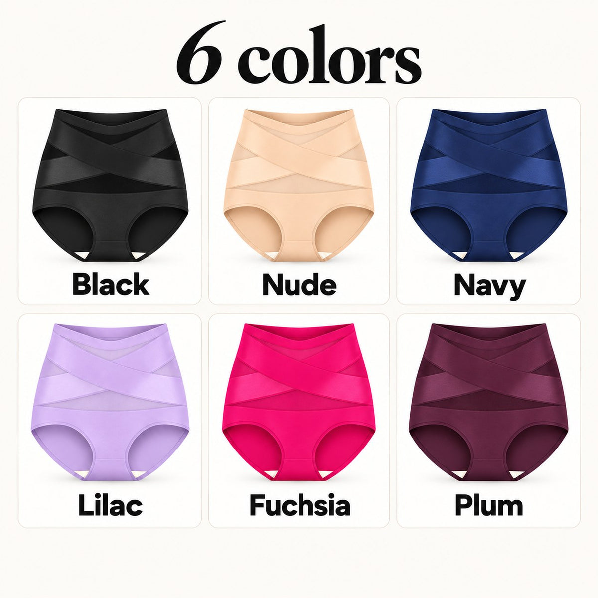 Available in 6 colors